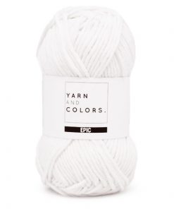 yarns and colors epic white
