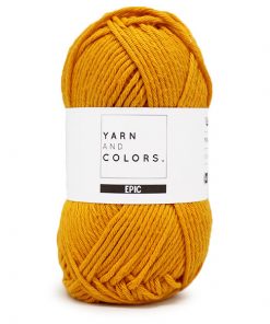 yarns and colors mustard