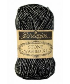 stone washed xl black onyx 843