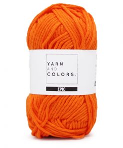 yarns and colors epic orange