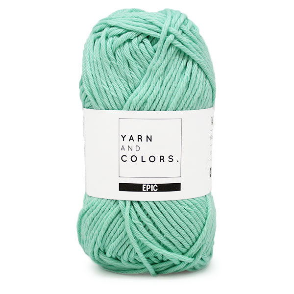 yarns and colors epic green ice
