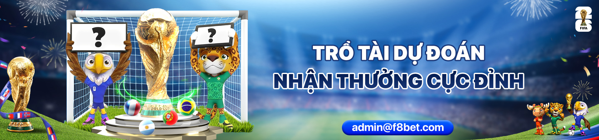 f8bet banner dự đoán wouldcup nhận quà đỉnh